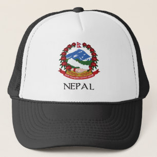Nepal-Wappen Truckerkappe