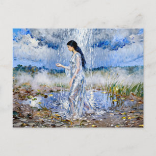 Nephele Göttin der Wolken und des Regens aus der g Postkarte