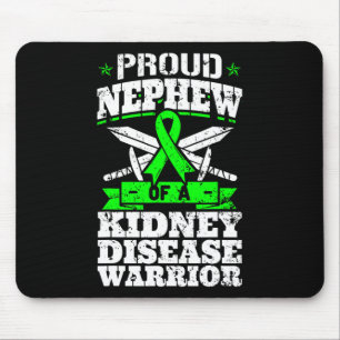 Nephew eines Nierenerkrankungskriegers Mousepad