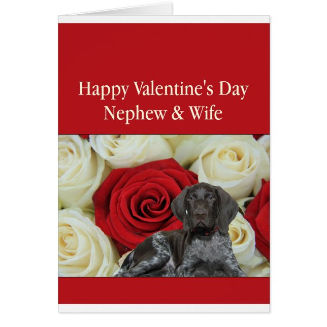 Nephew & Femme Glossy Grizzly Valentine Puppy Love (Devant)