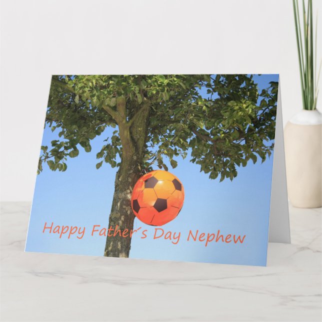 Nephew Happy Vatertag Karte (Vorderseite)