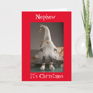 **NEPHEW** MERRY CHRISTMAS AUS SWEET GNOME KARTE