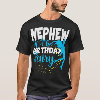 Nephew The Birthday Fairy Fantasy Birthday Squa T-Shirt