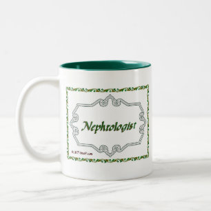 Nephrologe - nobel zweifarbige tasse
