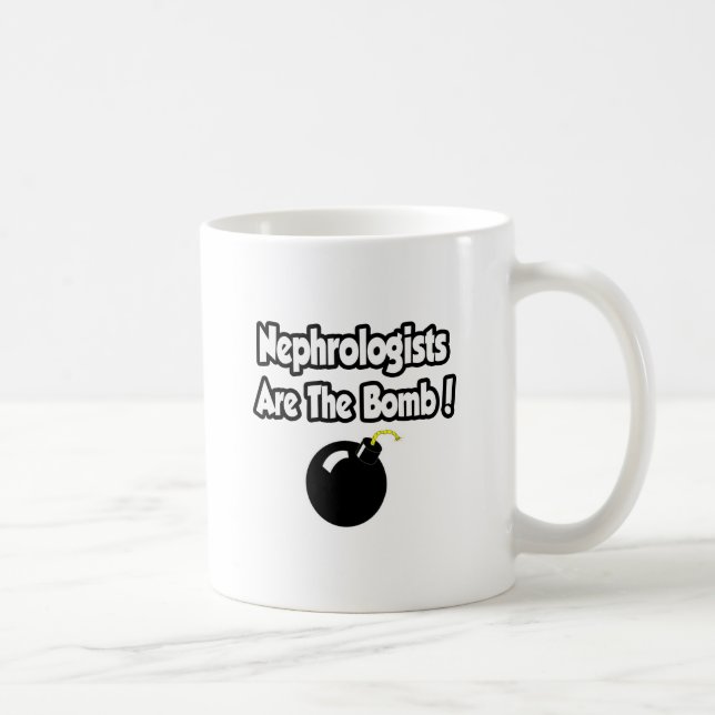 Nephrologen sind die Bombe! Kaffeetasse (Rechts)