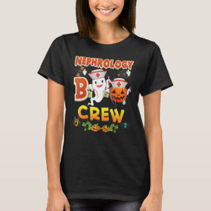 Nephrologie-Krankenschwester Boo-Crew Geist Hexe H T-Shirt