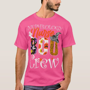 Nephrologie Nurse Boo Nephrology Nurse Halloween C T-Shirt