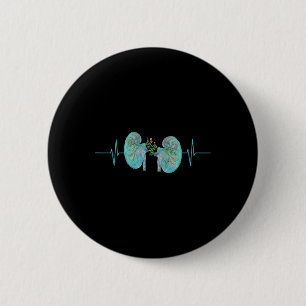 Nephrologie Nurse Dialyse Technischer Nierenherd Button