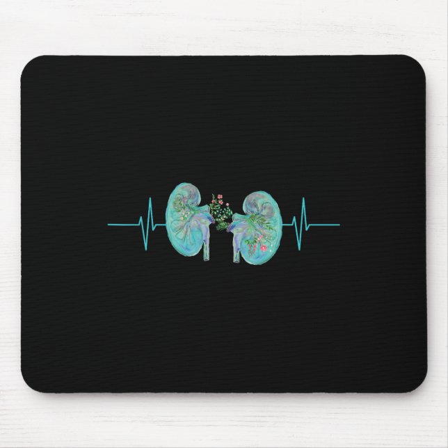 Nephrologie Nurse Dialyse Technischer Nierenherd Mousepad (Vorne)