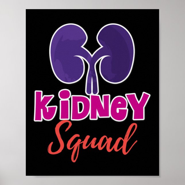 Nephrologie Nurse Dialyse Technischer Poster (Vorne)