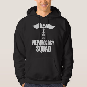 Nephrologie Squad Medical Nursing Crew Klinischer  Hoodie