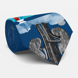 Nephrologiste Cravate bateau à voile Artsy unique