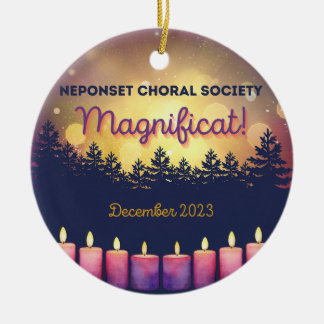 Neponset Choral Society - Ornement hiver 2023