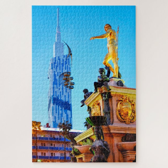 Neptun-Brunnen (Vertikal)