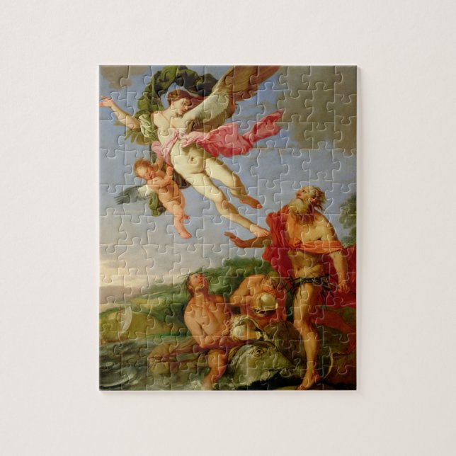 Neptun, der Coronis, 1665-70 (Öl, ausübt auf (Vertikal)