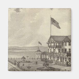 Neptun House, Ocean Beach, NJ Magnet