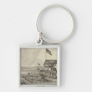 Neptun House, Ocean Beach, NJ Schlüsselanhänger