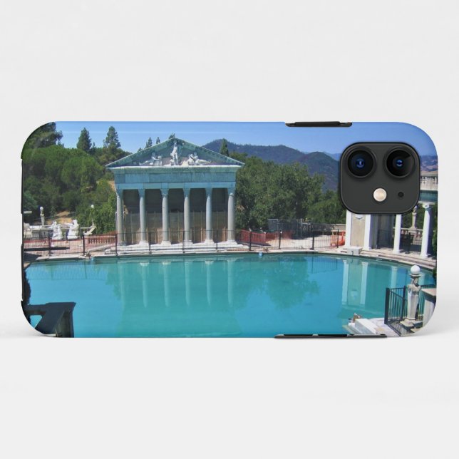 Neptun Pool am Schloss Hearst, San Simeon, CA Case-Mate iPhone Hülle (Rückseite (Horizontal))