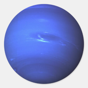 Neptun Runder Aufkleber