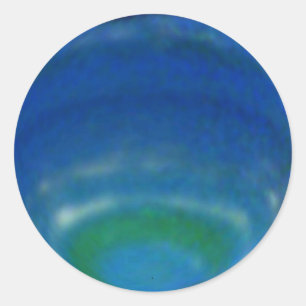 Neptun Runder Aufkleber