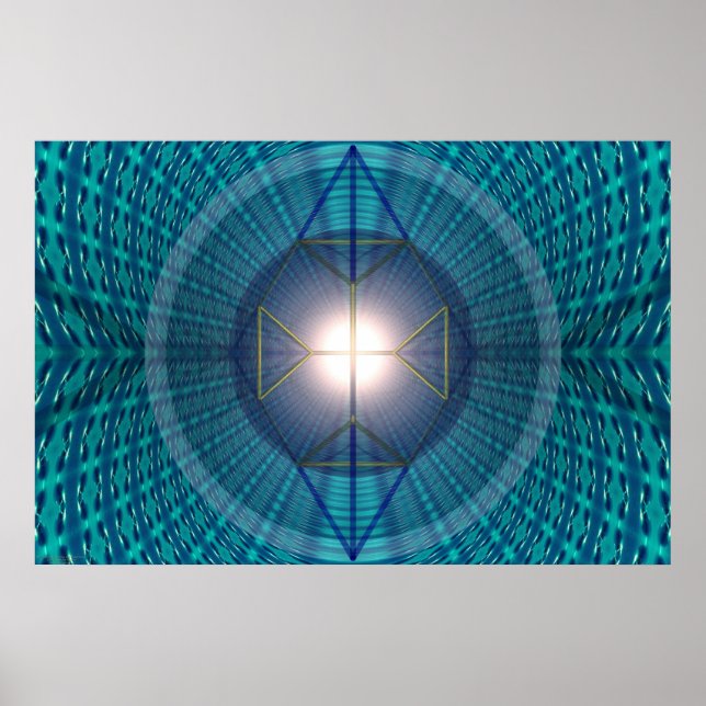 Neptun und Uranus pro Martineau Poster (Vorne)