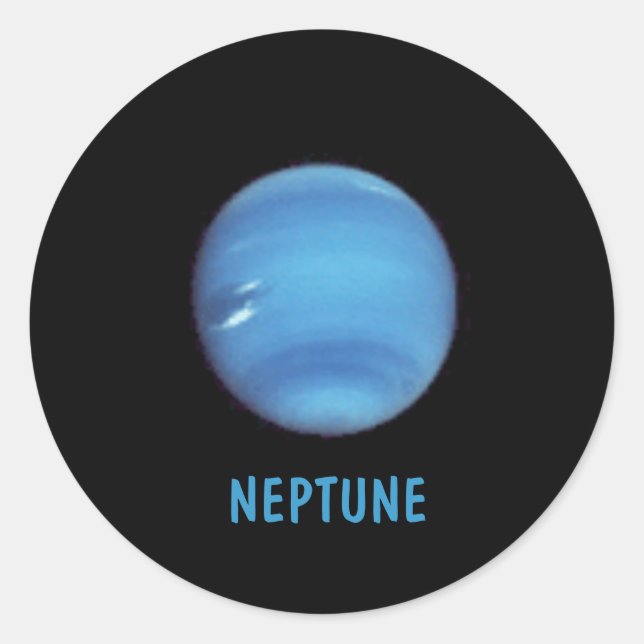 NEPTUNE-Aufkleber Runder Aufkleber (Vorderseite)