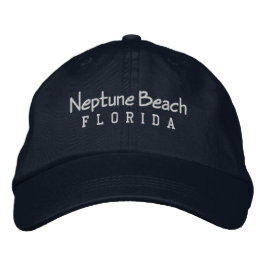Neptune Beach Florida Casquette de baseball brodé