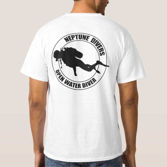 neptune die übernahme bieten divers zu water T-Shirt (Rückseite)