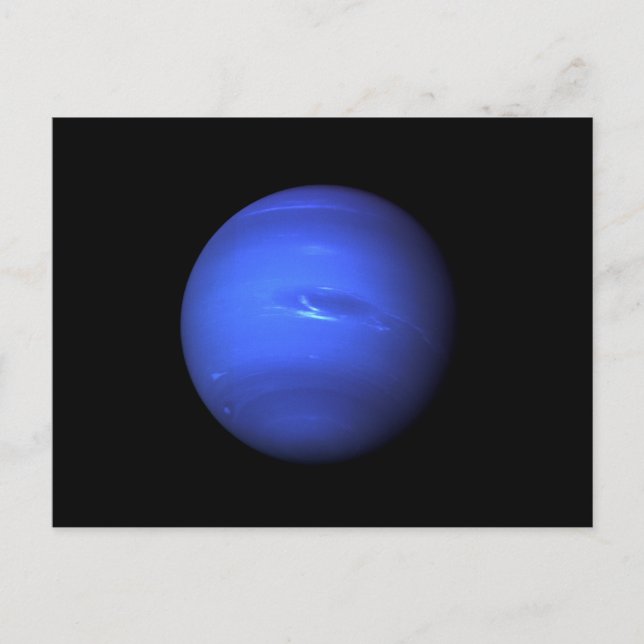 Neptune NASA Planet Postkarte (Vorderseite)