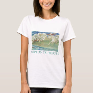 NEPTUNE-PFERDE FAHREN DIE WELLEN T-Shirt