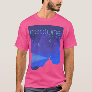 Neptune Space Tourism Travel Poster T-Shirt