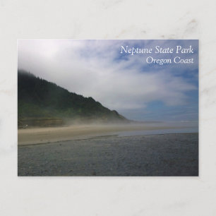 Neptune Staat Park, OR Postkarte