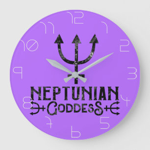 Neptunische Göttin Esoterische Astrologie Neptun Große Wanduhr