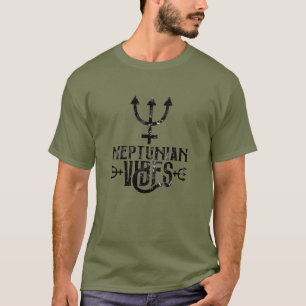 Neptunische Schwingungen Fische Astrologie Sternze T-Shirt