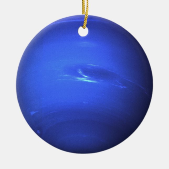NeptunoberflächenFoto-Blau Keramikornament (Vorne)