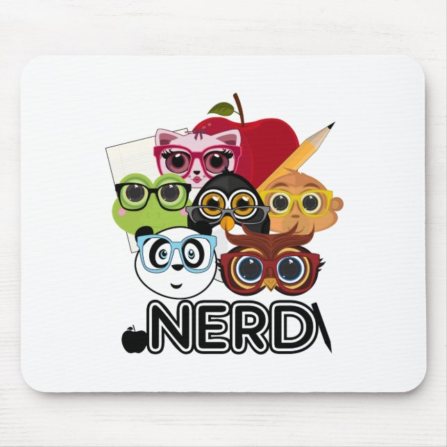 Nerd 3 mousepad (Vorne)
