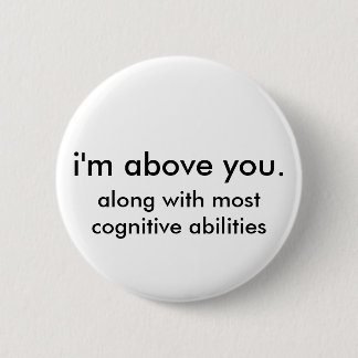 Nerd-Achtung Knopf Button