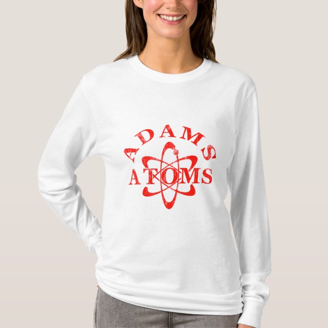 Nerd-Adams-Atome T-Shirt (Vorderseite)