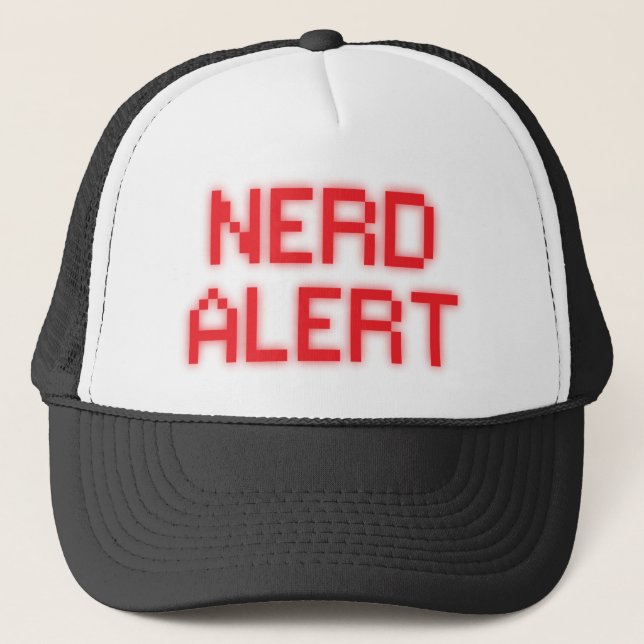 Nerd-Alarm Truckerkappe (Vorderseite)