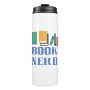 Nerd buchen thermosbecher