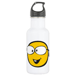 Nerd Emoji Trinkflasche