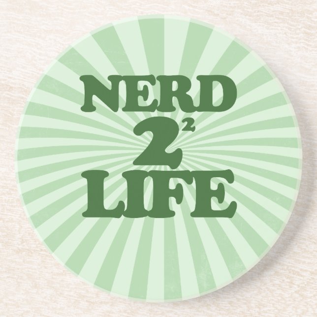 Nerd für Leben Untersetzer (Vorne)