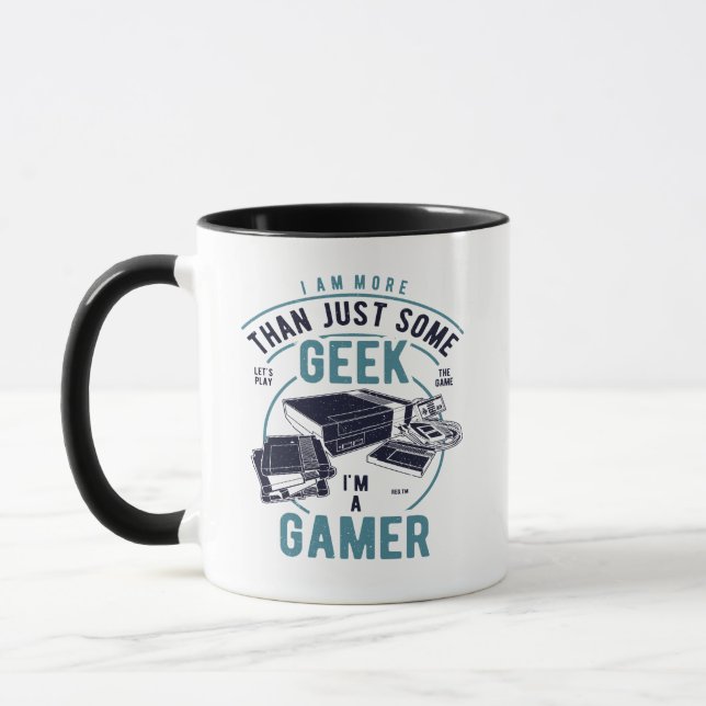 Nerd Gamer Tasse (Links)