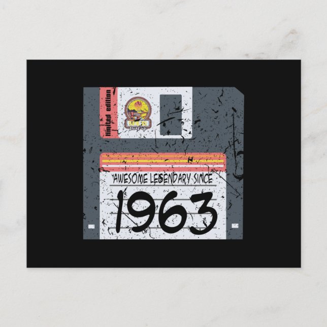 Nerd Geburtstag 196 Postkarte (Vorderseite)