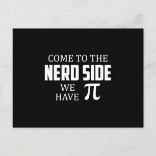 Nerd Geek Mah Science Computer Funny Gift Idee Postkarte