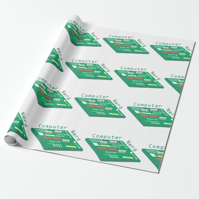 Nerd Geschenkpapier (Ungerollt)
