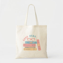 Nerd Girl Retro Design Tragetasche