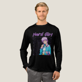 Nerd Girl  Tri-Blend Shirt
