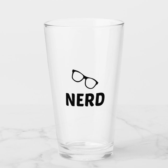 NERD GLAS (Vorderseite)