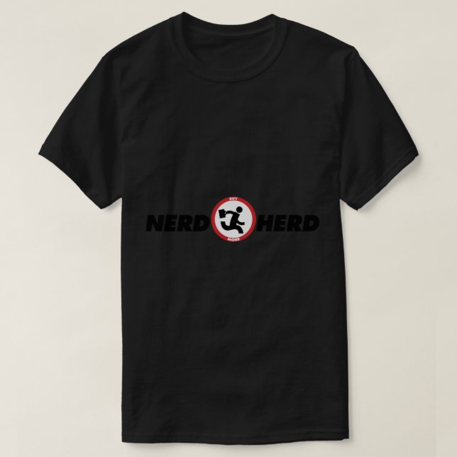 Nerd Herde von &quot;Chuck&quot; essenzieller T -  T-Shirt (Design vorne)